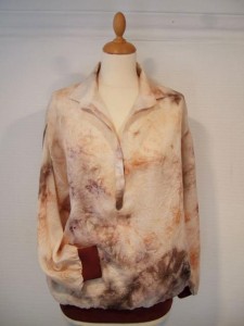Blouse soie et coton par mapie des vignes
